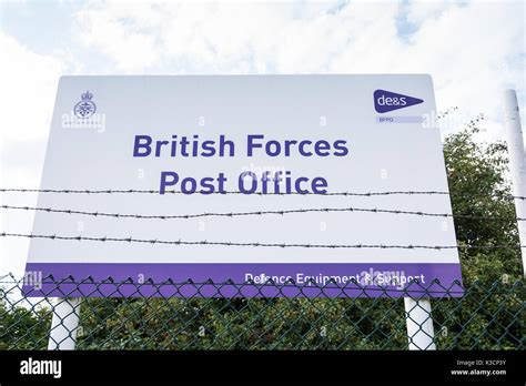 British Forces Post Office.